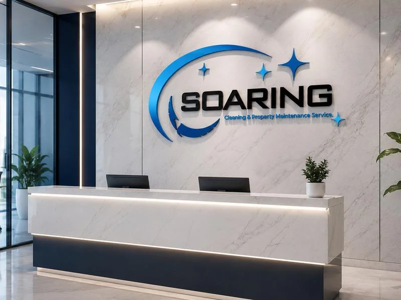 Soaring – Brand Identity for Cleaning & Property Maintenance