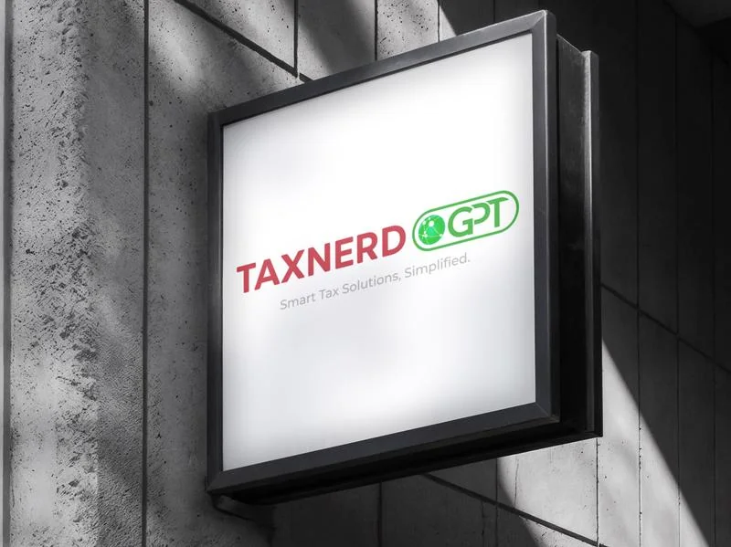 TaxnerdGPT – FinTech Brand Identity Design