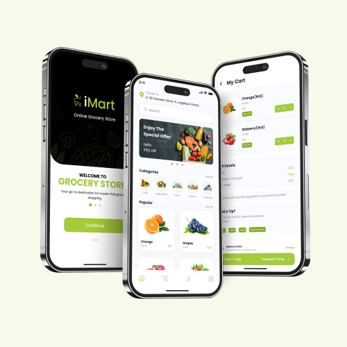 iMart Mobile App - iAppstack Solutions
